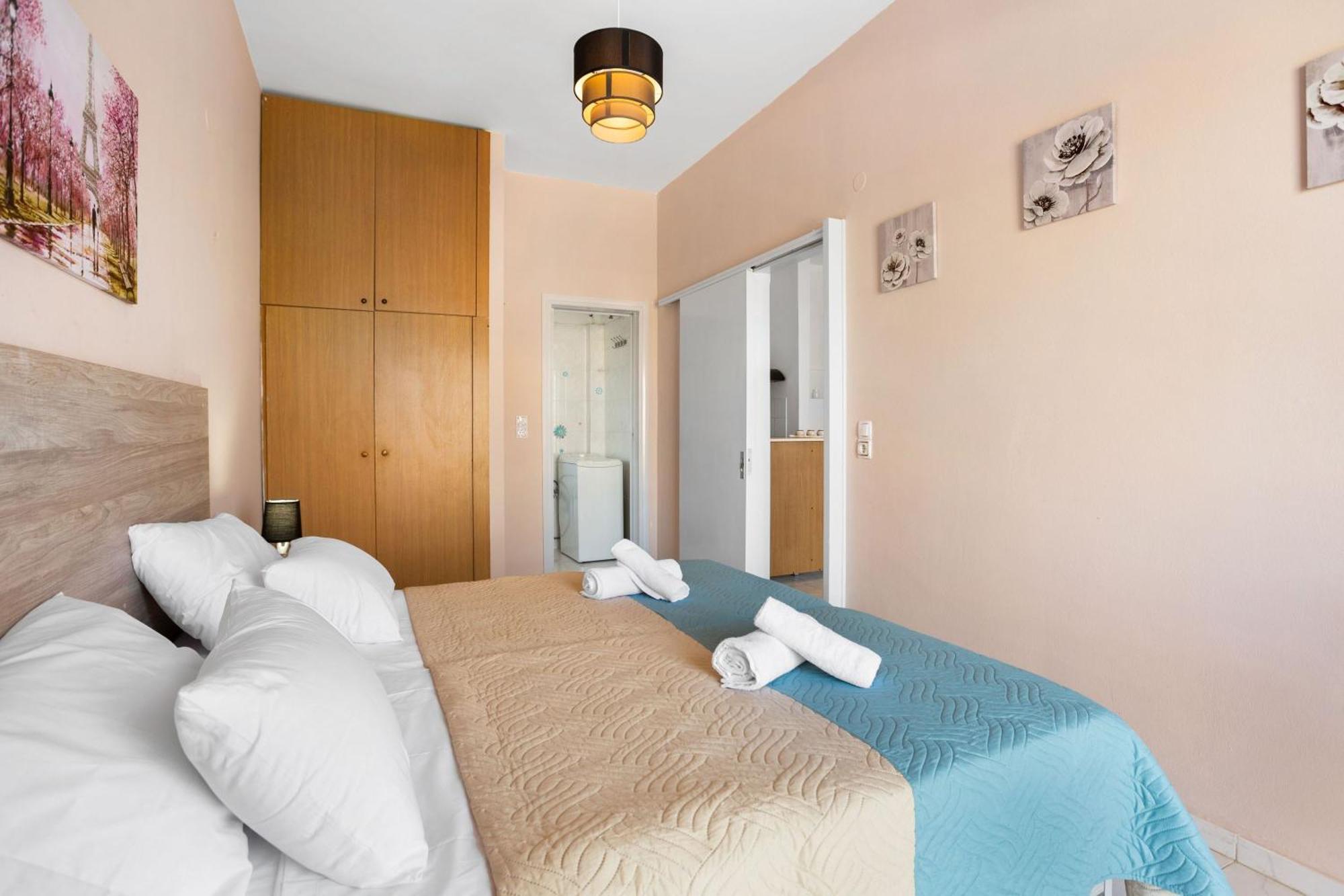 Sun Beach Apartments In Chania 09 11 Chrissi Akti Chania Exterior foto